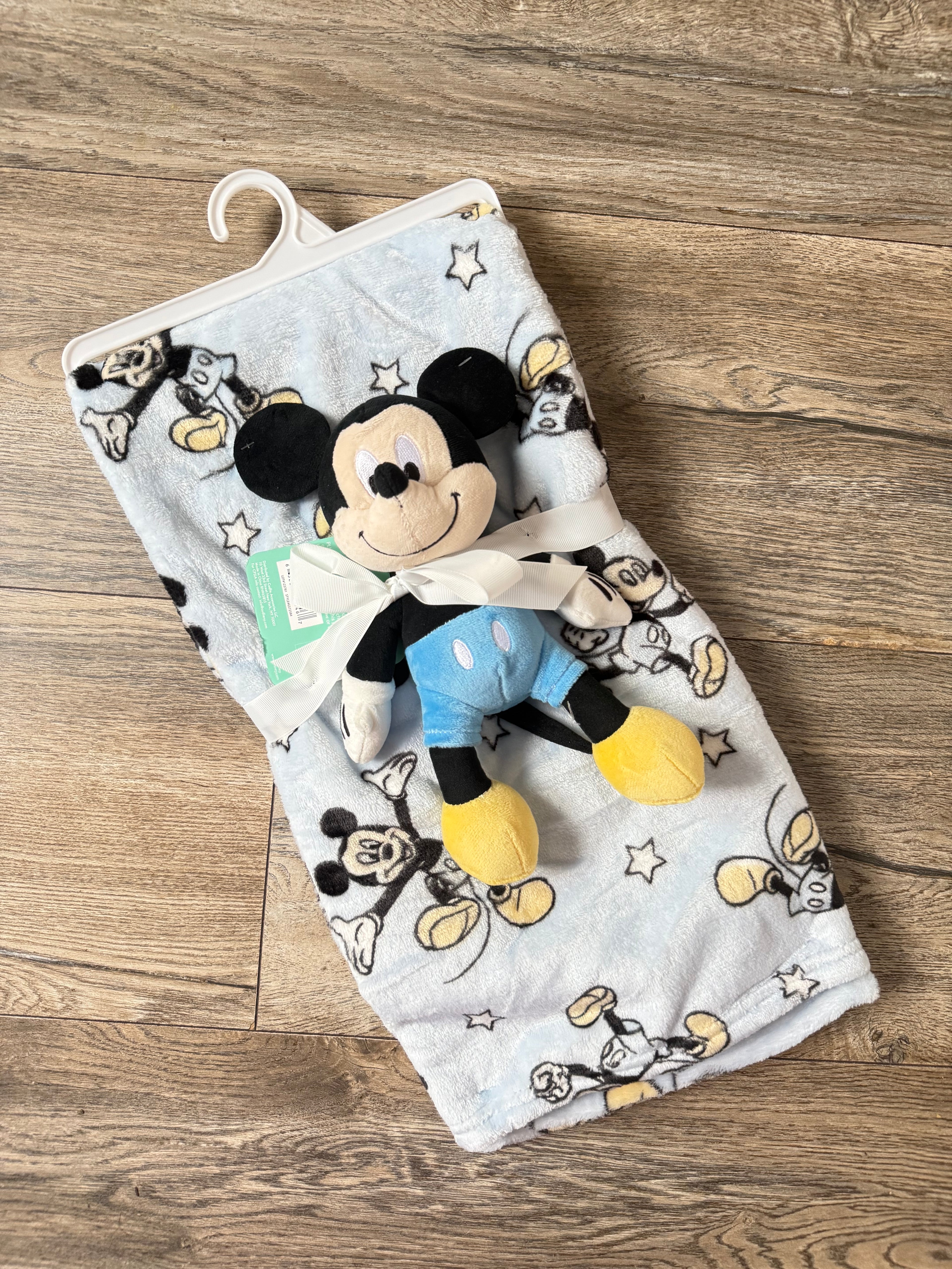 MANTITA MICKEY MOUSE CON PELUCHE